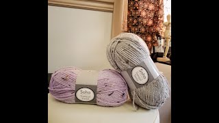 Herrschners Yarn Haul Soho Tranquil Tweed [upl. by Zarla]