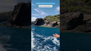 735 🌼🌈 Costa Brava Boat Tour ❤️ A boat a breeze and bliss ytshorts shortvideo 509 trending [upl. by Cacka]