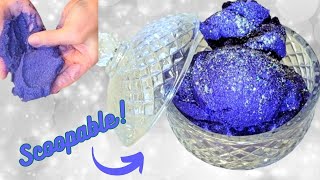 SCOOPABLE Foaming Body Sugar Scrub Recipe With Butterfly Pea [upl. by Nauqit]