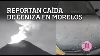 Reportan caída de ceniza en municipios de Morelos Resumen de noticias 22 de Octubre 2024 [upl. by Retsim]