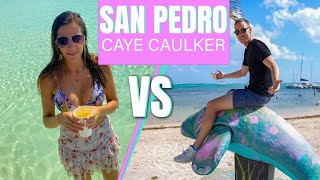 Island Showdown San Pedro vs Caye Caulker [upl. by Einitsed]