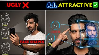 AI ATTRACTIVE FACE ✅2024 Artificial Intelligence Communication Skills HairstyleFace shapes [upl. by Nairrod]