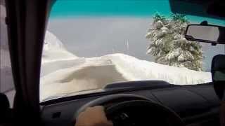 Subaru forester 20XT auto vs Subaru forester 20XT manual on snow [upl. by Boehike]