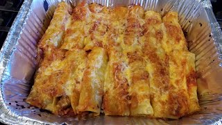 EPISODE 75 STUFFED CANNELLONI Stuffed Tube Pasta Cannoli [upl. by Naivad]