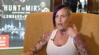 Bec Rawlings full prefight interview at UFC Fight Night 85 [upl. by Silado]