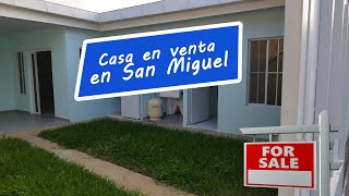 Casa en Venta en San Miguel [upl. by Ahl]