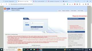 Uidai Aadhar Exam Form 2024How to Apply for Aadhar Supervisor Aadhar Operator Certificate online [upl. by Wilsey904]