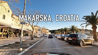 Makarska Sunset Drive in 4K [upl. by Yun]