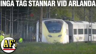 Här har Arlanda Express spårat ur [upl. by Atikel523]