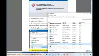 Fix LogiLDAdll Error on Windows [upl. by Radburn]