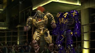 REAL STEEL THE VIDEO GAME  MIDAS vs NOISY BOY amp TWIN CITIES [upl. by Tomaso539]