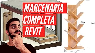 MARCENARIA DO PINTEREST COM O REVIT  TRUQUES NO REVIT [upl. by Dranik]