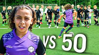 NAOUFAL MAAKT KAPOT vs 50 VERDEDIGERS 😱🔥 [upl. by Aivatnuhs]