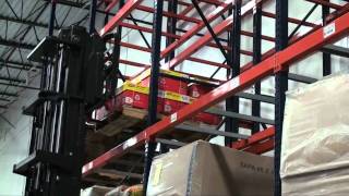 Double Deep Pallet Rack 8007639020 [upl. by Idahs]