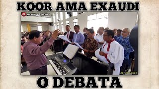 O DEBATA  KOOR AMA EXAUDI  HKBP TEBING TINGGI [upl. by Hubbard]