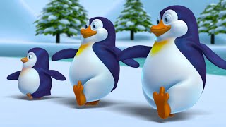 Penguins Salute Song  FunForKidsTV  Nursery Rhymes amp Baby Songs [upl. by Shaddock]