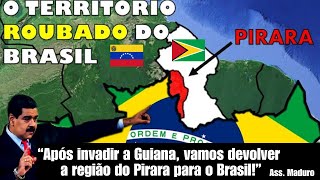 quotApós invadir a Guiana vamos devolver a região do Pirara para o Brasilquot Ass Maduro da Venezuela [upl. by Sundberg]