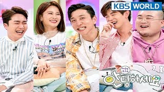 Guests  Eric Nam Jo Sungmo Kim Jimin Flowsik amp Killagramz Hello CounselorENGTHA20180423 [upl. by Hterag755]