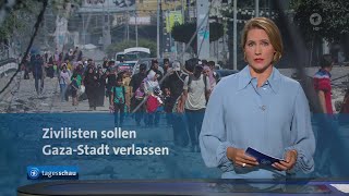 tagesschau 2000 Uhr 13102023 [upl. by Schluter]