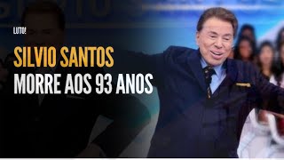 HOMENAGEM MORRE AOS 93 ANOS SILVIO SANTOS [upl. by Tanya837]