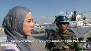 INDONESIAN UN FORCES IN LEBANON UNIFIL PEACEKEEPER [upl. by Compte38]