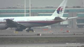 THE LAST FLIGHT Malaysia Airlines 777 in Rome Fiumicino FCOLIRF [upl. by Nelle]