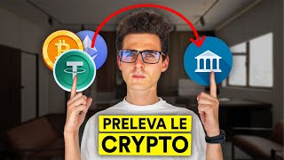 PRELEVARE CRIPTOVALUTE tramite BONIFICO BANCARIO  TUTORIAL KUCOIN 🤑 [upl. by Goddord]