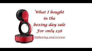 Dolce Gusto Lumio Unboxing Day Sale review [upl. by Welcy]