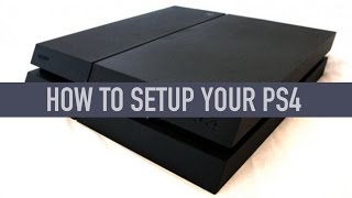 How to set up a PlayStation 4 [upl. by Terry252]