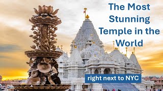 From NYC to the Worlds 2nd Largest Hindu Temple in Under 2 Hours 4K [upl. by Demona32]