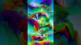 watch while High Trippy diffusion 56 Mushroom Visual Psychedelics Visuals videos on Acid Shroom LSD [upl. by Eerrehc315]