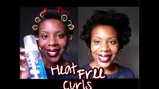 Heat Free Curls  First Impression Lottabody  4C Natural Hair [upl. by Latyrc371]