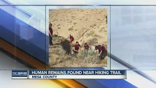 Human remains found in Mesa County IDd [upl. by Onitselec]