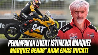 KEJUTAN BARU😱SPEK DEWA MOTOR MARC MARQUEZ BOS DUCATI JADIKAN MARQUEZ PUSAT PENGEMBANGAN DESMOSEDICI [upl. by Aneahs374]