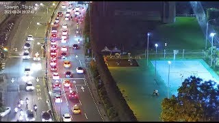 Live Cam Taiwan Taipei City 台湾、台北のライブカメラ川岸の夜景 給大家放鬆的畫面和音樂 [upl. by Dominica251]