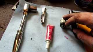 stripped spark plug repair briggs and stratton engine part 5 [upl. by Rengia889]