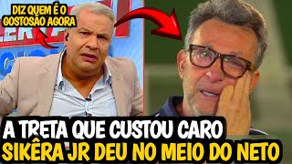 ðŸš¨TRETA SIKÃŠRA JR HUMILHA O CRAQUE NETO NA JUSTIÃ‡A E DEBOCHA DO EX JOGADOR AO VIVO VEJA [upl. by Sinnylg70]