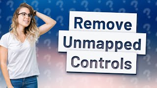 How do I remove unmapped controls in Tosca [upl. by Dlarej]