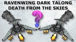 Ravenwing Dark Talon  Death from the Skies  Dark Angels Space Marines warhammer warhammer40k [upl. by Albrecht87]