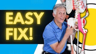 How To Fix A Tight Psoas Muscle In 30 Seconds The Easy Way [upl. by Kei787]