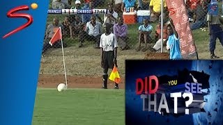 Wonder goal from Zimbabwean Premier Soccer League [upl. by Jarin]