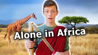 I went to Africa ALONE 14 years old [upl. by Pembrook]