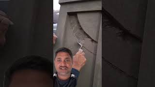 plaster डीझाइन plasterer brickwork work [upl. by Aneek436]