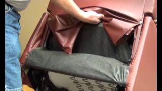 How to Remove a Back on a Best Home Furnishings Recliner [upl. by Idnaj]