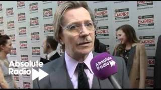 The Dark Knight Rises Gary Oldman interview [upl. by Lrigybab]