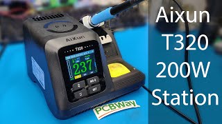 SDG 319 AiXun T320 200W JBC Style Soldering Station [upl. by O'Doneven256]