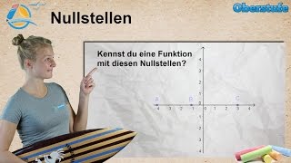 Nullstellen ganzrationaler Funktionen  Oberstufe ★ Übung 2 [upl. by Garett]