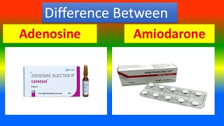 Difference Between Adenosine and Amiodarone [upl. by Turro662]