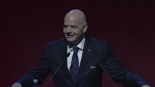 FIFA President Gianni Infantino’s Opening Speech at the FIFA Global Summit in Doha [upl. by Gardy]