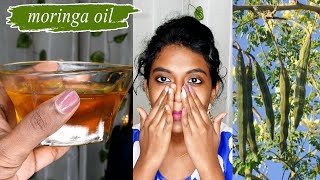 Moringa Oil Benefits For Skin  Kama Ayurveda Organic Moringa Oil  How to Use [upl. by Lirbaj]